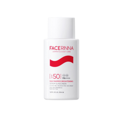 FACERINNA Niacinamide Brightening Serum Sunscreen SPF 50 PA++++