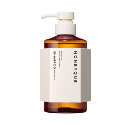 HONEYQUE Deep Repair 2WAY Shampoo with Organic Manuka Honey + 3X Protein untuk Rambut Kering dan Berwarna SLS Free (Made in Japan)
