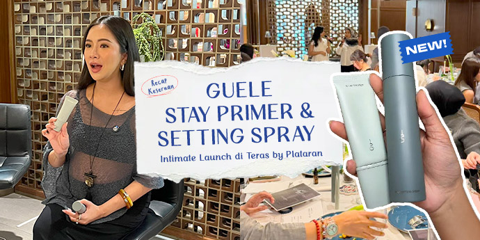 Intimate Launching Guele Stay Primer & Setting Spray di Teras by Plataran