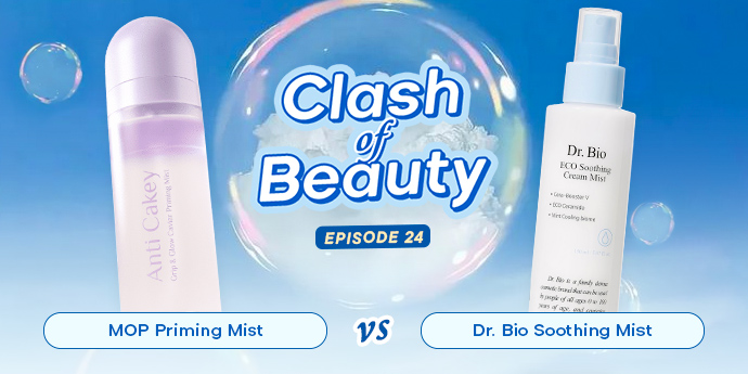Face Mist Mother of Pearl vs. Dr.Bio, Mana yang Paling Bagus Buat Skin Prep?