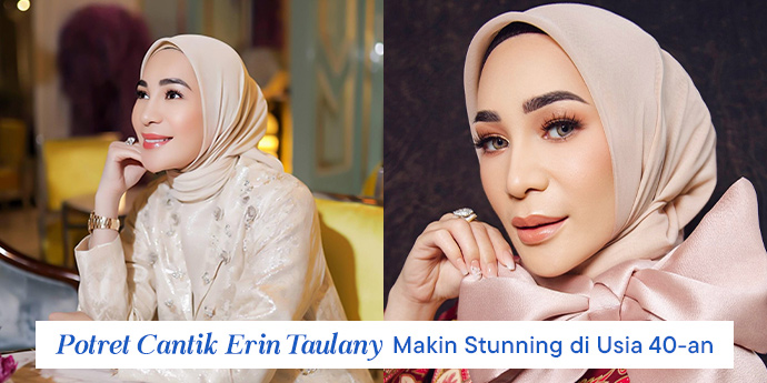 10 Potret Cantik Erin Taulany, Pesonanya Makin Stunning di Usia 40-an