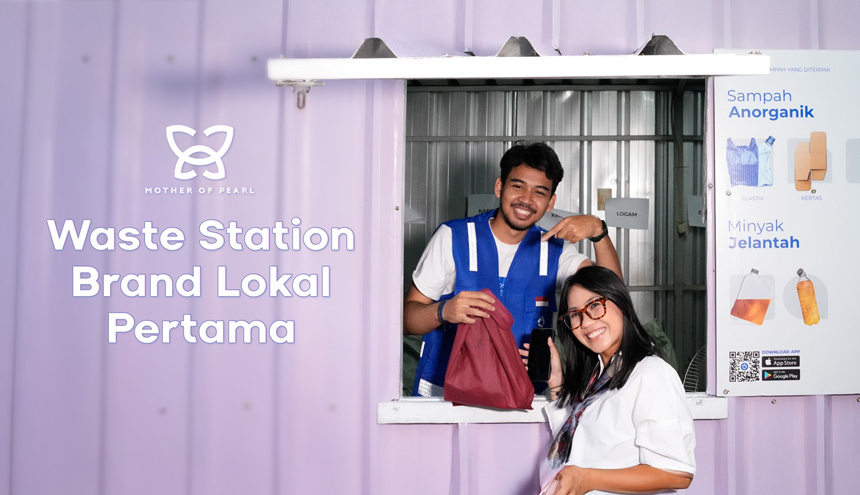 MOP Beauty, Brand Lokal Pertama yang Bikin Waste Station!