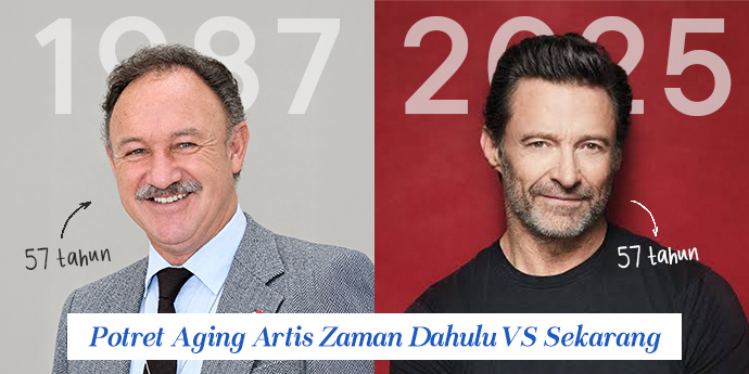 7 Potret Aging Zaman Dahulu Versus Sekarang, 100% Beda!