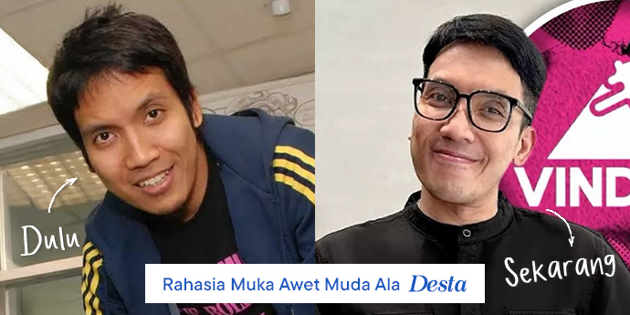 Rahasia Muka Awet Muda Ala Desta