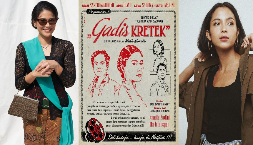 Dian Sastro dan Putri Marino Adu Akting Dalam Serial 'Gadis Kretek'
