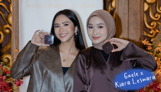 Guele x Kiara Leswara Luncurkan Loose Powder yang Bikin Wajah Jadi Kelihatan Glowy!