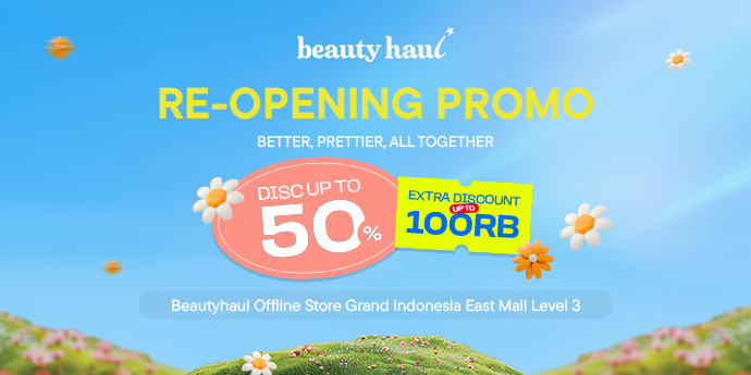 Promo Spesial di Store Beautyhaul Grand Indonesia, Intip Lengkapnya di Sini!