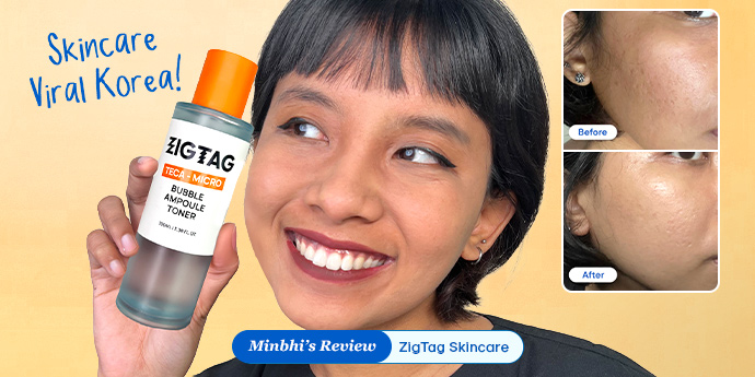 Review Zigtag Ampoule, Sunscreen, dan Vitamin C: Skincare Viral Korea yang Kini Tersedia di Beautyhaul!