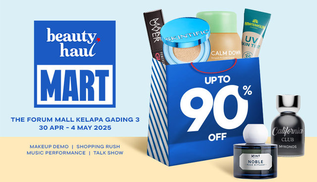 Hadir Kembali di Mall Kelapa Gading 3, Beautyhaul Mart Sediakan Diskon Beauties Up To 90%!