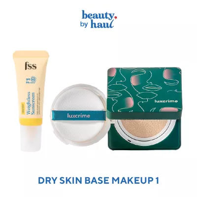 BY BEAUTYHAUL [For Skins Sake x Luxcrime] Dry Skin Base Makeup 1