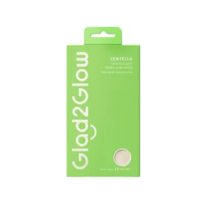 GLAD2GLOW Centella Salicylic Acid Night Acne Patch