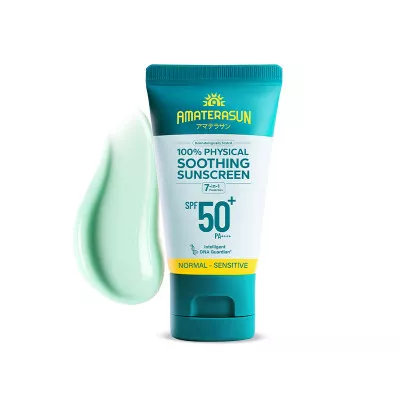 AMATERASUN 100% Physical Soothing Sunscreen SPF 50+ PA++++