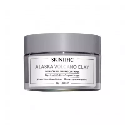 SKINTIFIC [CLEARANCE SALE] Alaska Volcano Deep Pores Cleansing Clay Mask