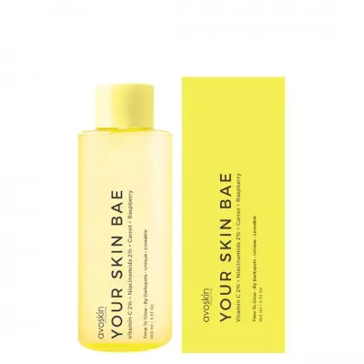 AVOSKIN YOUR SKIN BAE SERIES Toner - Essence Vitamin C 2% + Niacinamide 2% + Carrot Exctract Raspberry