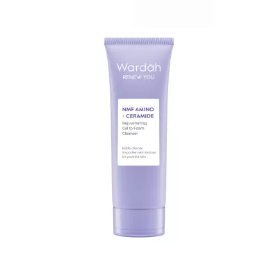 WARDAH Renew You NMF Amino + Ceramide Rejuvenating Gel To Foam Cleanser 100 ml