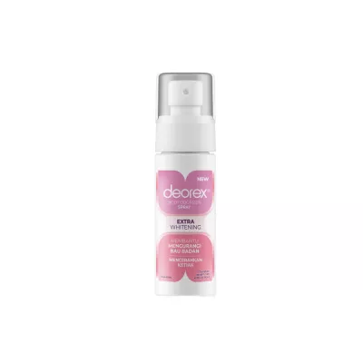 DEOREX Body Odorizer Spray Extra Whitening 60ml