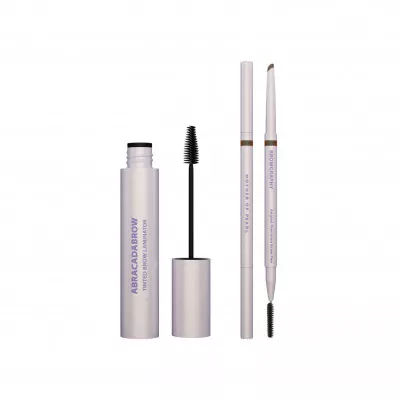 MOTHER OF PEARL Browgraphy Angled Precision Brow Pen + Abracadabrow Tinted Brow Laminator