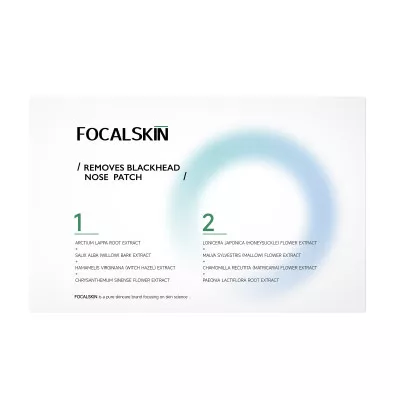 FOCALSKIN Removes Blackhed Nose Patch