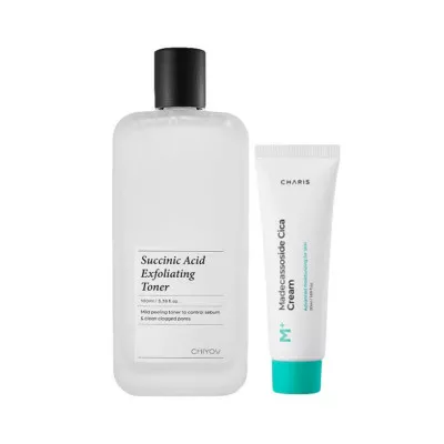 CHARIS M+ 50ml + Chiyou Toner 100ml