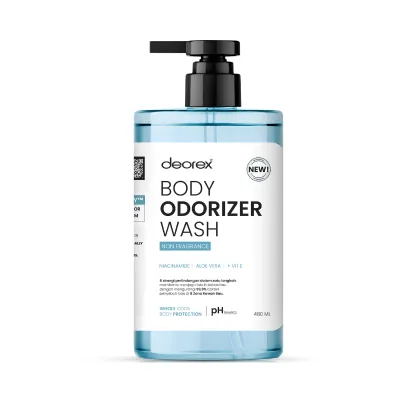 DEOREX Body Odorizer Wash Non Fragrance 480ml