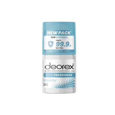 DEOREX Body Odorizer Roll On Non Fragrance 45ml