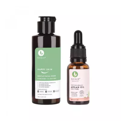 EUCALIE Organic Anti-Aging Facial Care Package