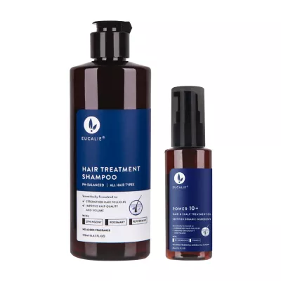 EUCALIE Organic Hair Growth & Loss Treatment Package