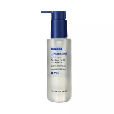 FOR SKINS SAKE Cleansing Oil with Rice Bran Oil 5% & Squalane