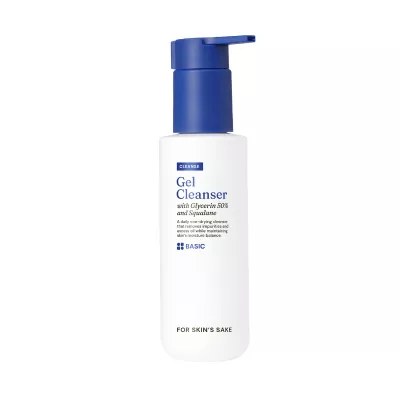 FOR SKINS SAKE Gel Cleanser with 50% Glycerin & Squalane