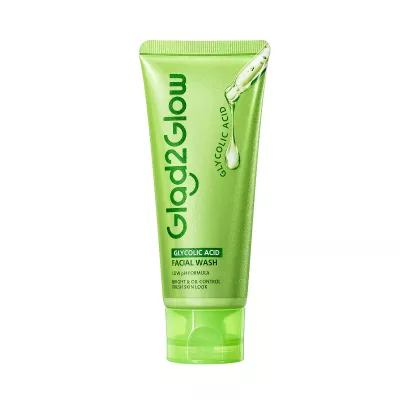 GLAD2GLOW Glycolic Acid Facial Wash