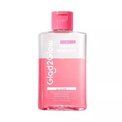 GLAD2GLOW Vitamin B12 All In One Makeup Remover