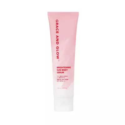 GRACE AND GLOW Brightening Sun Body Serum