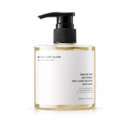 GRACE AND GLOW English Pear Anti Acne Solution Body Wash