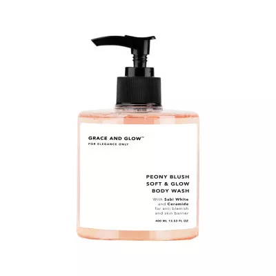 GRACE AND GLOW Peony Blush Soft & Glow Solution Body Wash