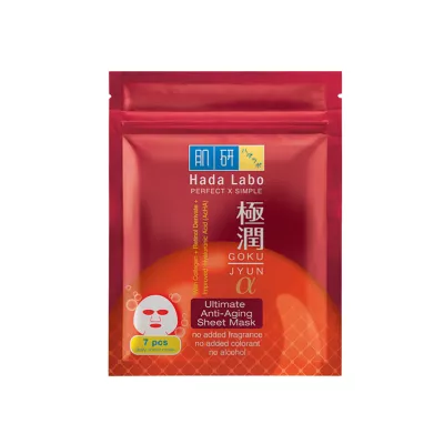 HADA LABO Gokujyun Alpha Ultimate Anti-Aging Sheet Mask
