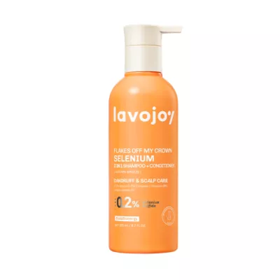 LAVOJOY Flakes Off My Crown Selenium 2In1 Shampoo+Conditioner Autumn Breeze 0.2% Selenium Sulfide