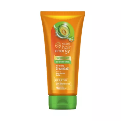 MAKARIZO Hair Energy Fibertherapy Hair & Scalp Creambath Extract Tube 200 mL