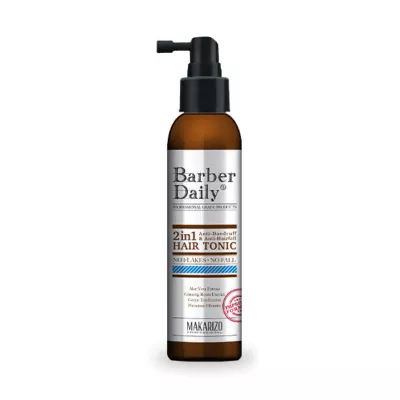 MAKARIZO Barber Daily 2in1 Hair Tonic 140mL - (Improved Formulation)