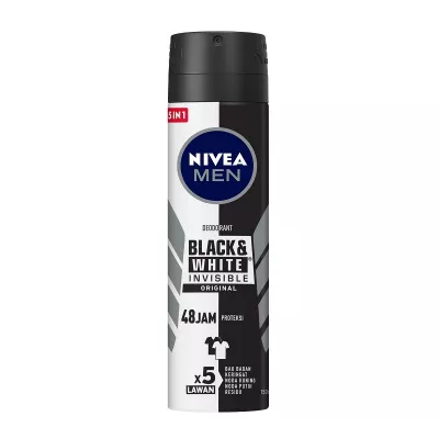 NIVEA [CLEARANCE SALE] - MEN Deodorant Invisible Black & White Spray