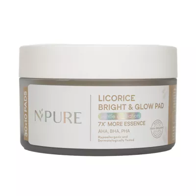 NPURE Licorice Light Up Brightening Pad 130gr