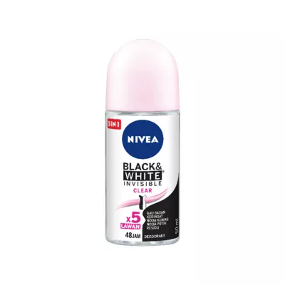 NIVEA [CLEARANCE SALE] - Deodorant Invisible Black & White Roll-On