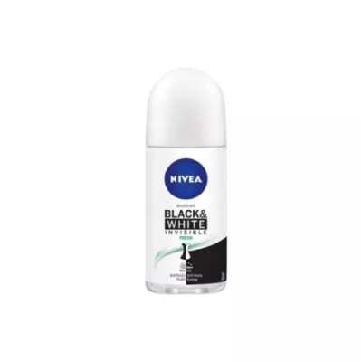 NIVEA [CLEARANCE SALE] - Deodorant Invisible Black & White Fresh Roll On