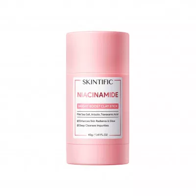 SKINTIFIC Niacinamide Bright Boost Clay Stick
