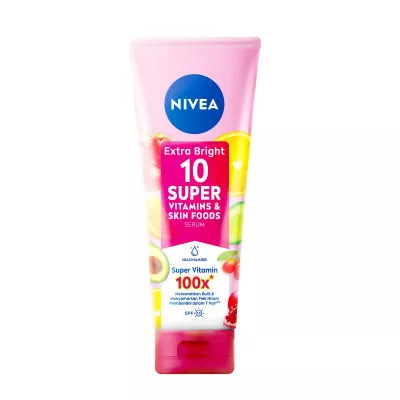 NIVEA Extra Bright Body Serum 10 Super Vitamin & Skin Food