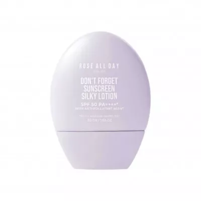 ROSE ALL DAY DON’T FORGET SUNSCREEN SILKY LOTION SPF 50++++