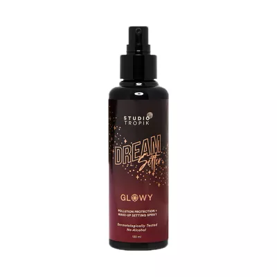 STUDIO TROPIK [CLEARANCE SALE] - DreamSetter: Glowy Pollution Protection Make-up Setting Spray 130ml