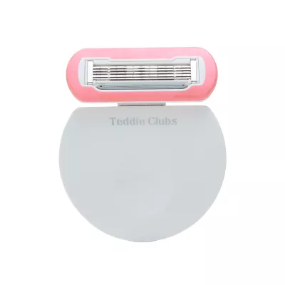 TEDDY CLUBS Pink Paw Five Blade Razor