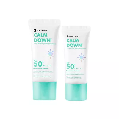 SOMETHINC Calm Down 100% Mineral Soothing Sunscreen SPF 50+ PA++++