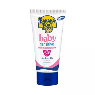 BANANA BOAT Baby Sensitive Sunscreen Lotion SPF50+