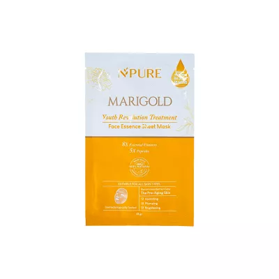 NPURE Marigold Youth Revolution Sheet Mask